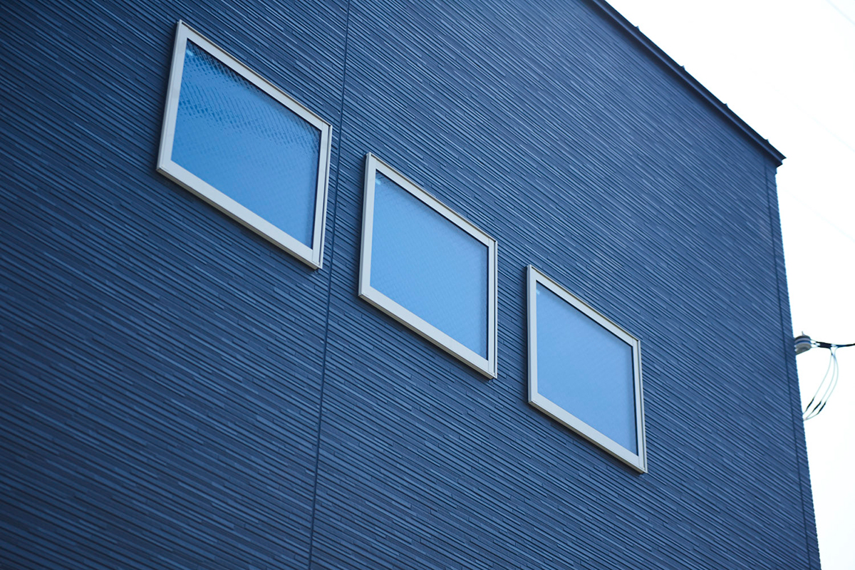 陽光たっぷりの明るい家