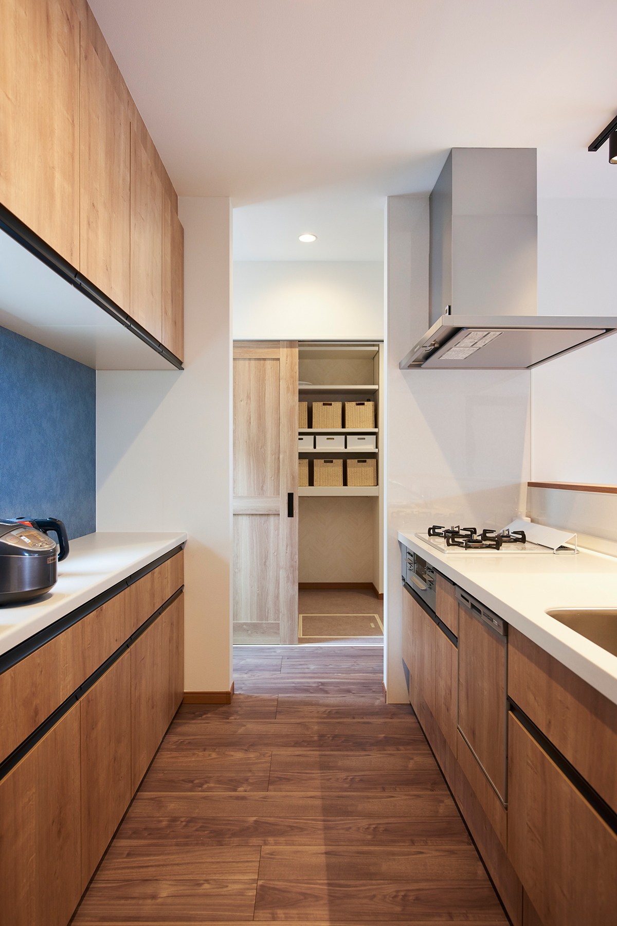 空間の広がりを感じる、快適な住まい