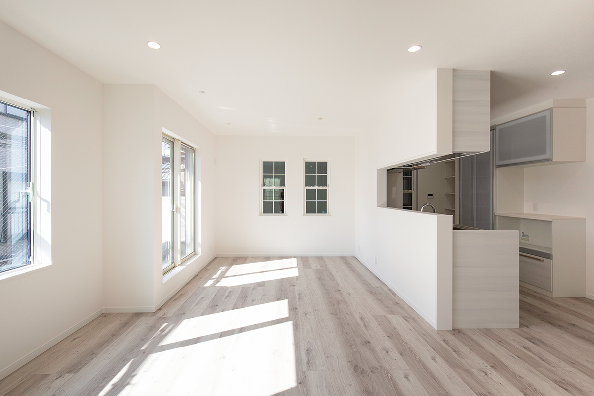 日差しがたっぷり!!明るい家