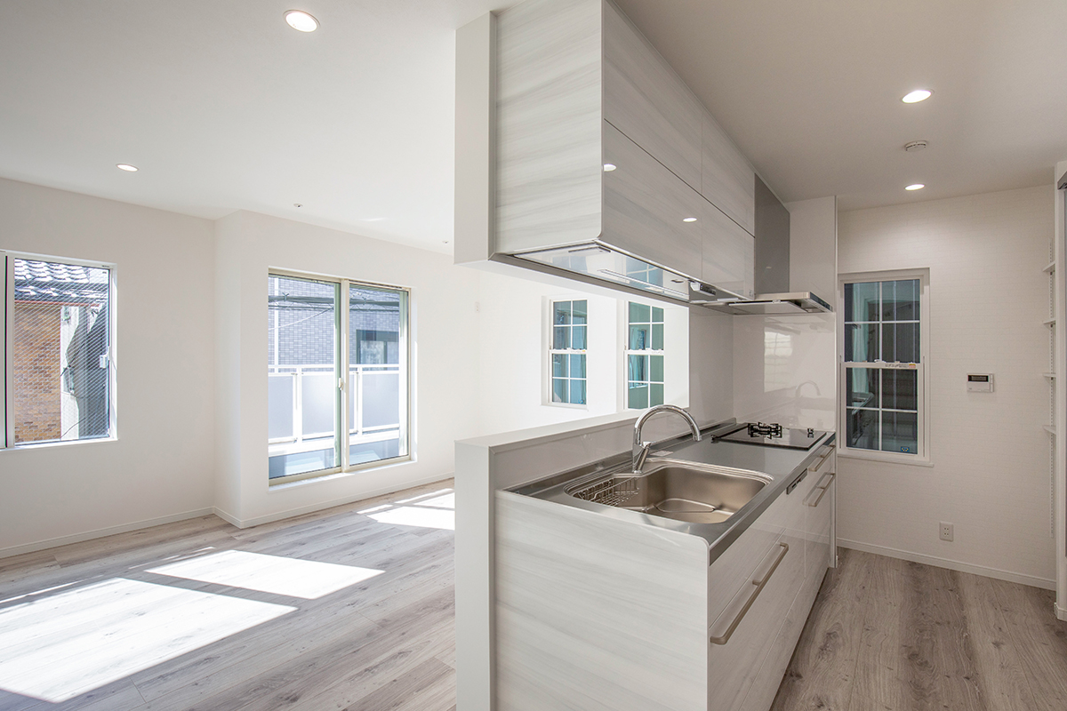 日差しがたっぷり!!明るい家