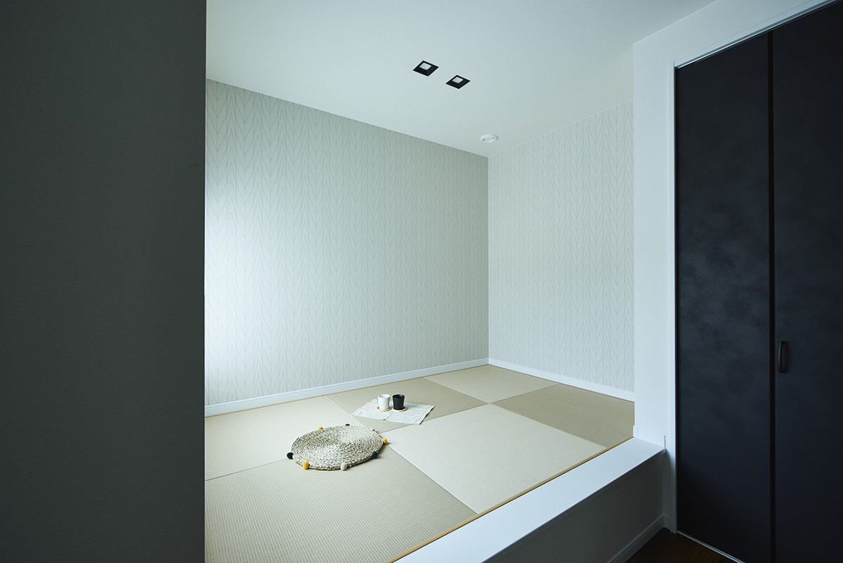 素材感と個性が調和する、デザインハウス