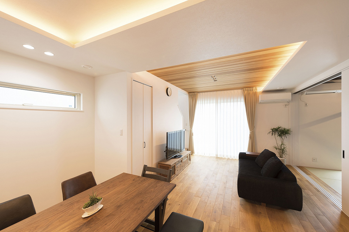 寝そべりたくなる家