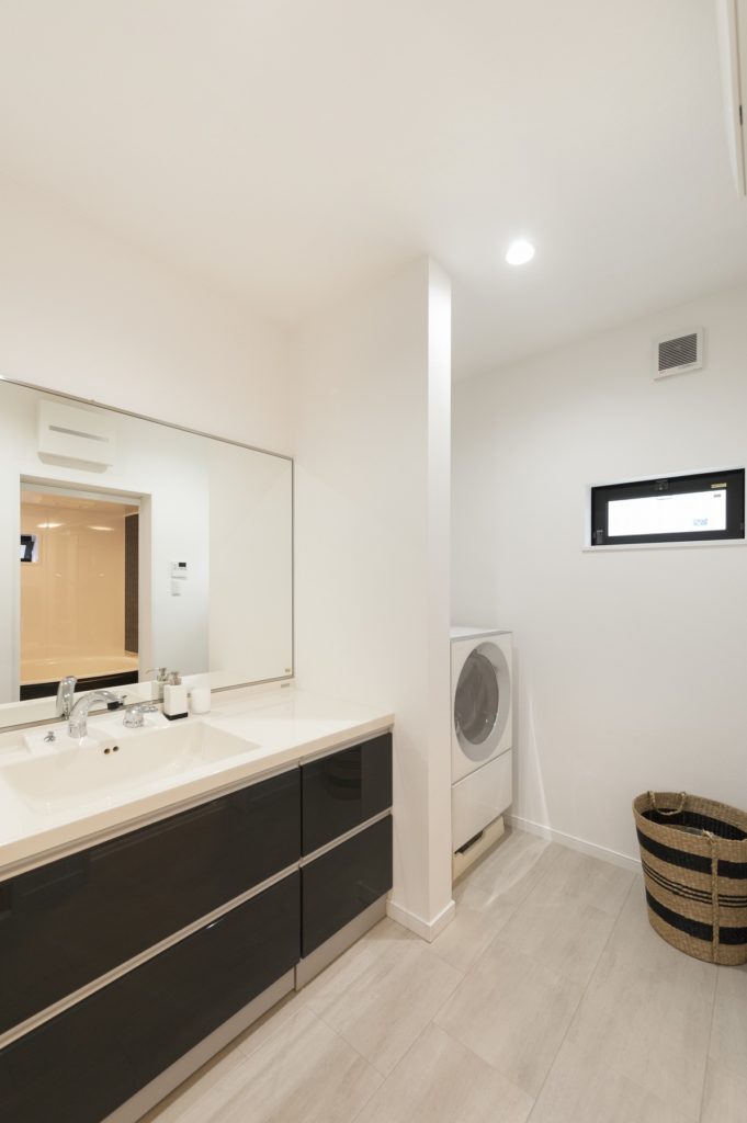 インナーガレージが自慢の家