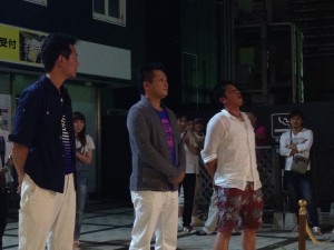 ビアガーデン　部長